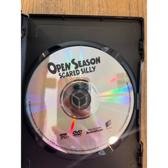 Open Season Scared Silly DVD 2016 Animation Family Movie David Feiss Pre-Owned - Picture 2 of 4